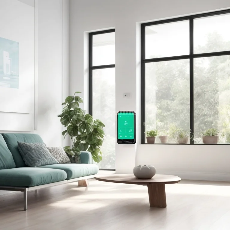 AI-Klimagerät im Wohnbereich